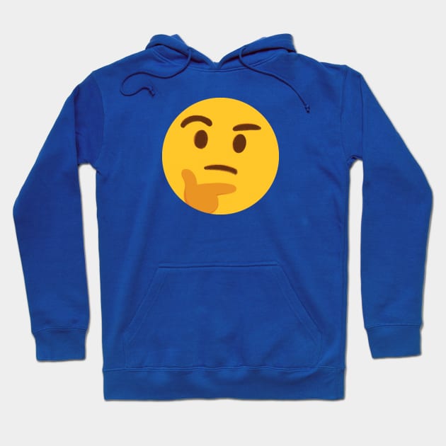 Thinking emoji Hoodie by mushopea